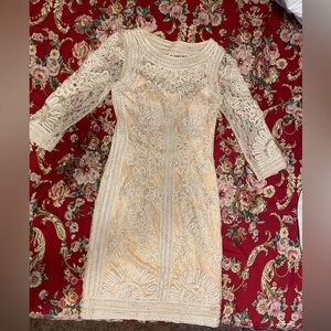 Sue Wong Size 0 long sleeve dress